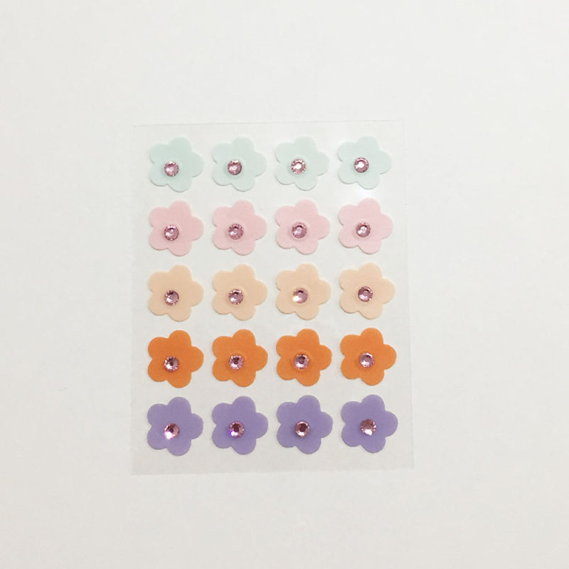 Vegan Diamond Flower Pimcne Patch